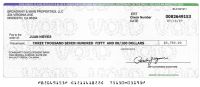 Scam letter